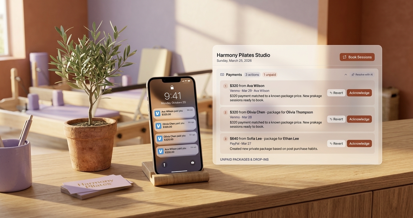 How to Manage Pilates Studio Payments with Venmo and PayPal